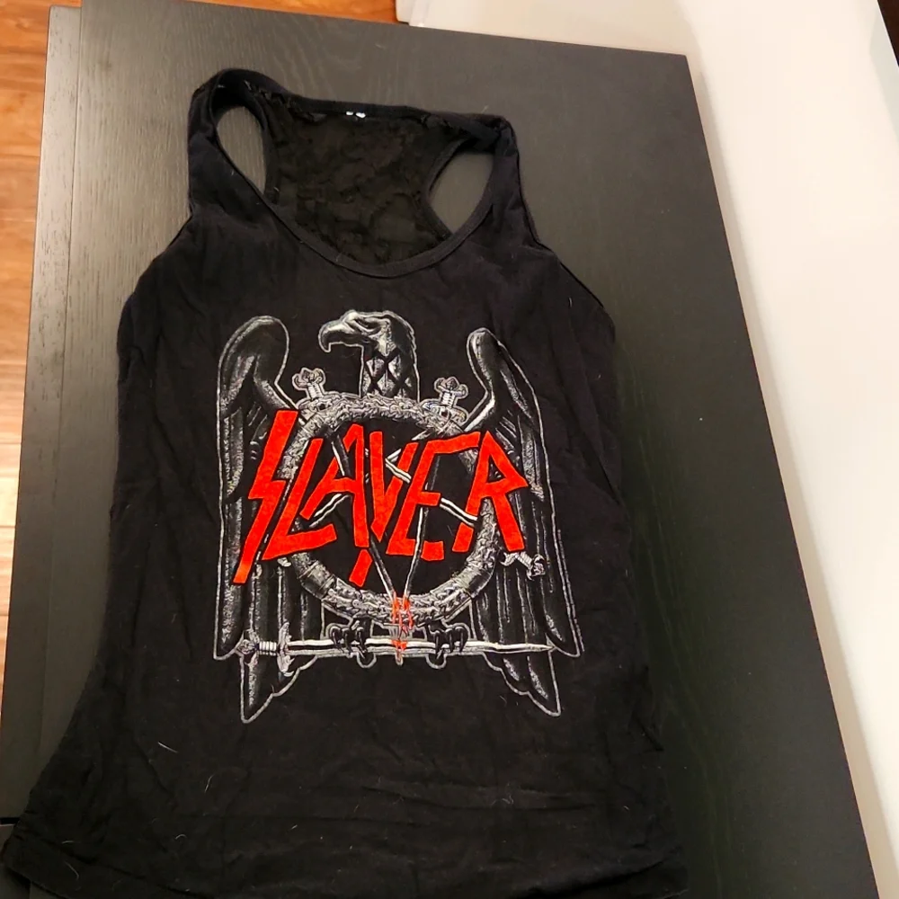 Lace Racerback Slayer Tank - Picture 1 of 2